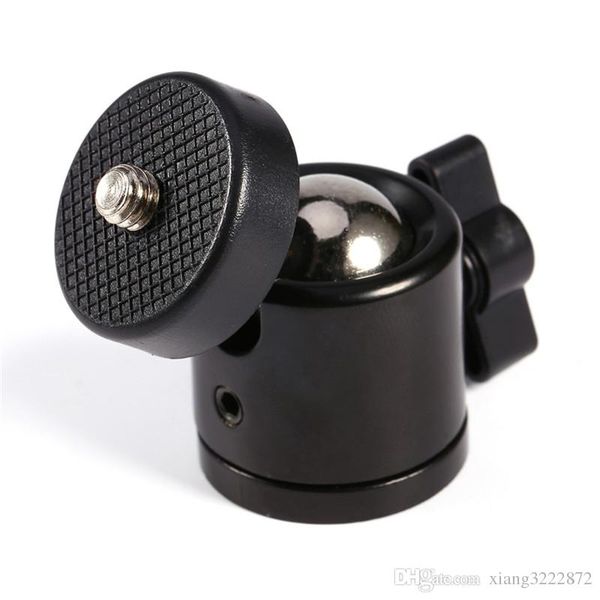 black color 360 degree mini tripod ball head ballhead 1/4"screw mount stand dslr dv camera dslr camera accessories
black color 360 degree mini tripod ball head ballhead 1/4"screw mount stand dslr dv camera dslr camera accessories