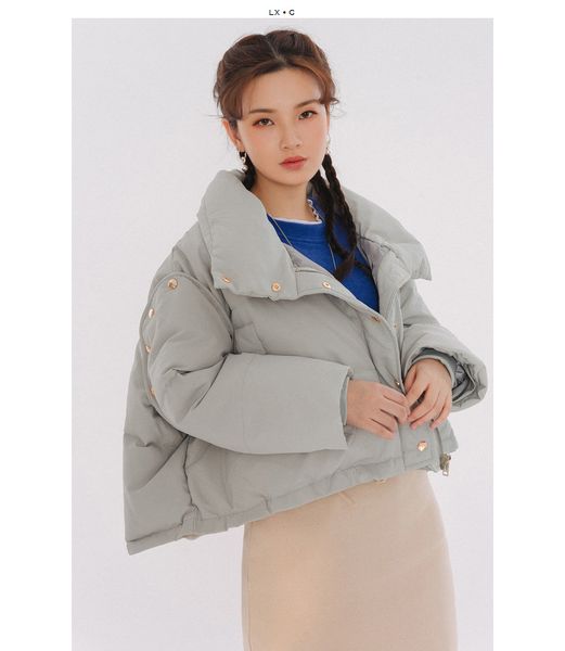 new korean version fashion personality detachable sleeves winter short down down cotton and so on, Black
new korean version fashion personality detachable sleeves winter short down down cotton and so on, Black
