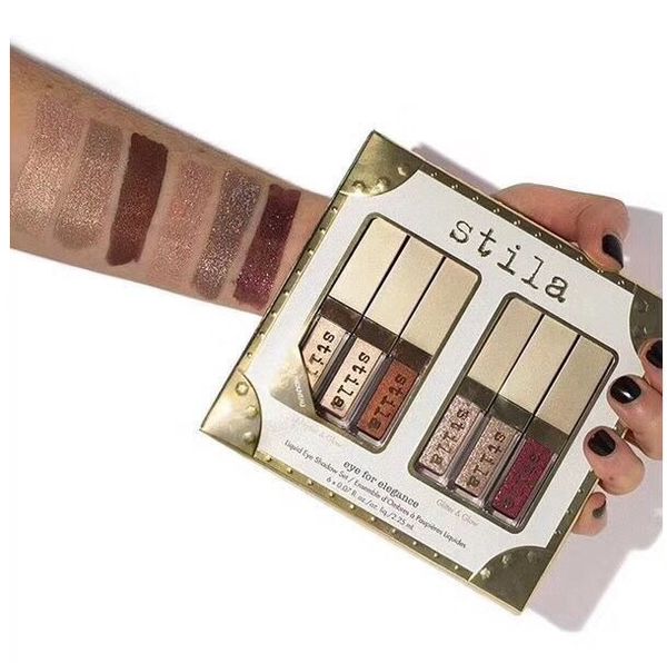 Фондовый новый Stila Eye for Elegance set мерцание блеск Жидкие тени для век 6 шт. путешествия
Фондовый новый Stila Eye for Elegance set мерцание блеск Жидкие тени для век 6 шт. путешествия