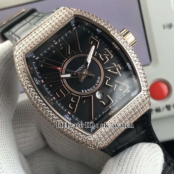 men's collection vanguard men's automatic watch v45 sc dt diamond bezel rose gold case black dial gents sport watch leather / rubb, Slivery;brown
men's collection vanguard men's automatic watch v45 sc dt diamond bezel rose gold case black dial gents sport watch leather / rubb, Slivery;brown