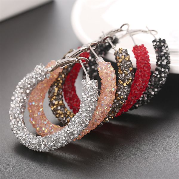 fashion earrings exaggerated crystal simulation diamond ring stud earrings round large round earrings mix color 36pair/lot, Golden
fashion earrings exaggerated crystal simulation diamond ring stud earrings round large round earrings mix color 36pair/lot, Golden