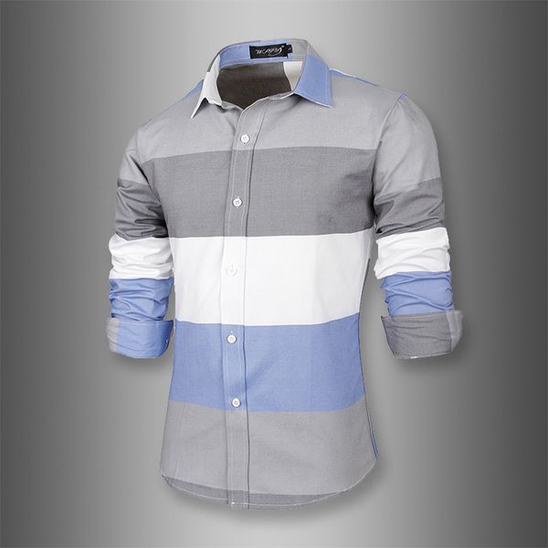 men shirt brand 2018 spring autumn male large size striped long sleeve shirts casual hit color slim fit mens shirts high quality, White;black
men shirt brand 2018 spring autumn male large size striped long sleeve shirts casual hit color slim fit mens shirts high quality, White;black