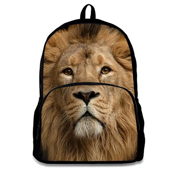 material backpack bags animal lion prints backpack school portable school bag for teenagers boys girls
material backpack bags animal lion prints backpack school portable school bag for teenagers boys girls