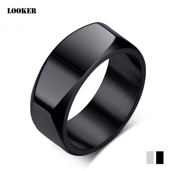 whole salelooker simple men ring never fade black silver color stainless steel square rings man size 12 13 fashion male jewelry gift anel, Golden;silver
whole salelooker simple men ring never fade black silver color stainless steel square rings man size 12 13 fashion male jewelry gift anel, Golden;silver