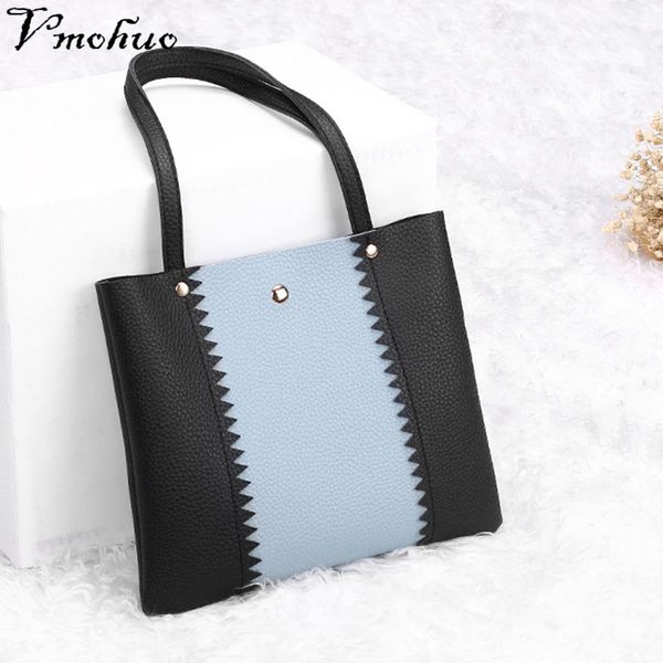 vmohuo women leather handbags patchwork bucket shoulder bags ladies totes bags large capacity ladies shopping bag bolsa feminina
vmohuo women leather handbags patchwork bucket shoulder bags ladies totes bags large capacity ladies shopping bag bolsa feminina