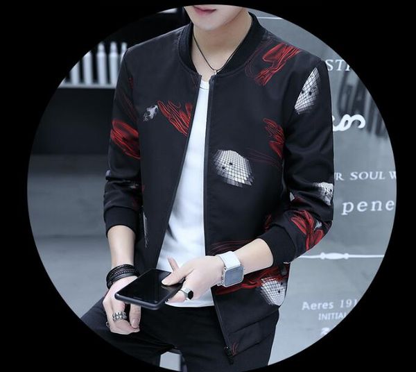 nicbuy men's coats 2018 new korean casual trend handsome jacket men's wear thin style casual clothes, Black;brown
nicbuy men's coats 2018 new korean casual trend handsome jacket men's wear thin style casual clothes, Black;brown