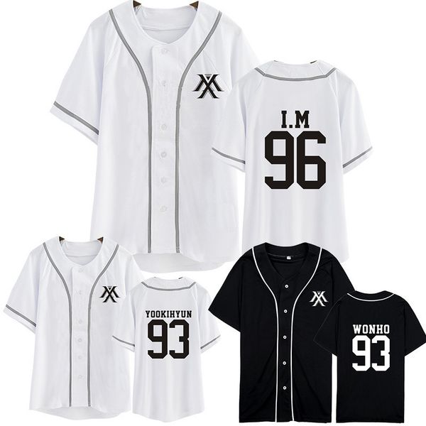 kpop korean fashion monsta x shine forever cotton cardigan tshirt k- button t shirts t-shirt pt565, White
kpop korean fashion monsta x shine forever cotton cardigan tshirt k- button t shirts t-shirt pt565, White