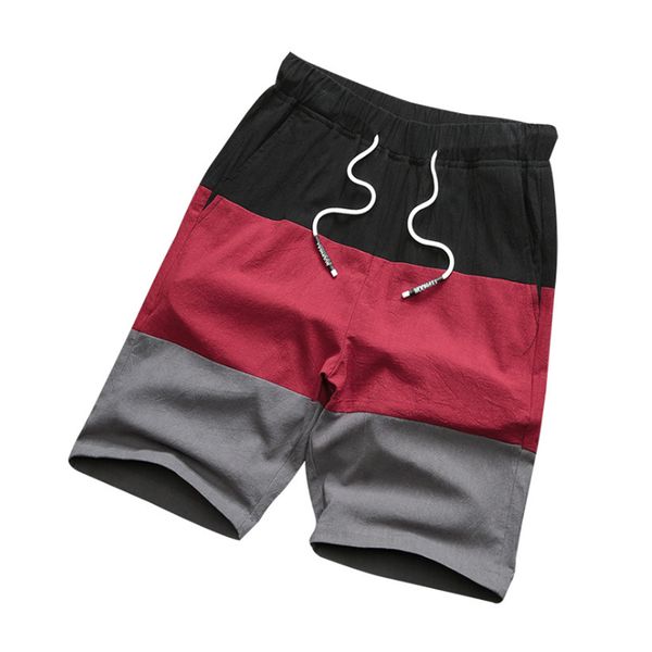 men's shorts casual slim fit panelled patchwork casual beach cotton plus size shorts homme men clothing a1, White;black
men's shorts casual slim fit panelled patchwork casual beach cotton plus size shorts homme men clothing a1, White;black