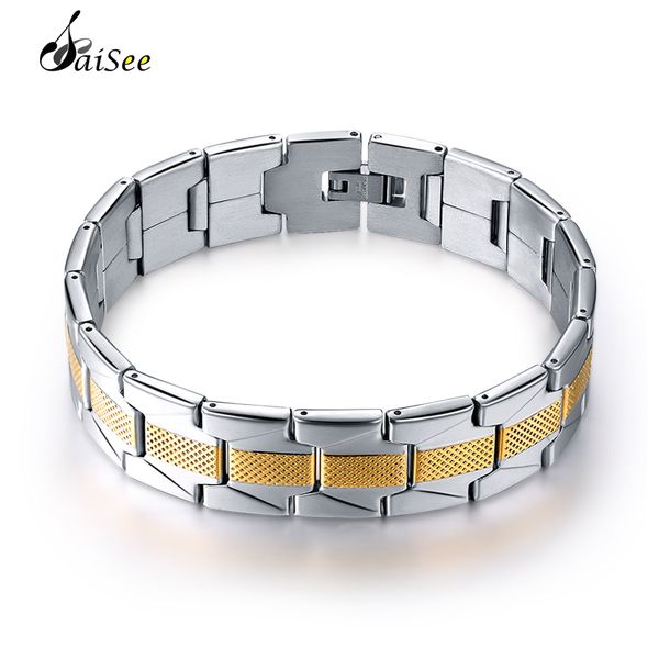 saisee 2018 new 4 styles chain link men bracelets wristband bangle male 316l stainless steel bracelets wholesale ing, Black
saisee 2018 new 4 styles chain link men bracelets wristband bangle male 316l stainless steel bracelets wholesale ing, Black