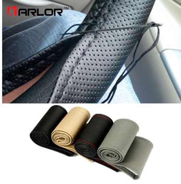 braid on steering wheel car steering wheel cover with needles and thread artificial leather diameter 38cm auto car accessories
braid on steering wheel car steering wheel cover with needles and thread artificial leather diameter 38cm auto car accessories