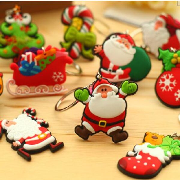 key chain santa claus childrens gifts pvc soft rubber christmas keychain christmas tree rubber pendant, Silver
key chain santa claus childrens gifts pvc soft rubber christmas keychain christmas tree rubber pendant, Silver