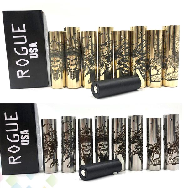 ROGUE MOD Mechanical Electronic Cigarette VAPE Many Styles Exquisite Pattern 24mm Diameter Fit 18650 20700 Battery DHL Free
ROGUE MOD Mechanical Electronic Cigarette VAPE Many Styles Exquisite Pattern 24mm Diameter Fit 18650 20700 Battery DHL Free