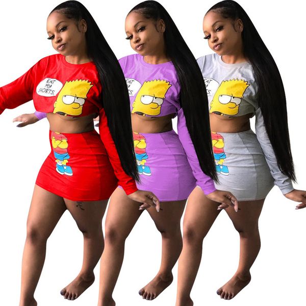 Women ca ual track uit long leeve crop top with mini kirt dre 2 piece et carton character printed jogger uit
Women ca ual track uit long leeve crop top with mini kirt dre 2 piece et carton character printed jogger uit