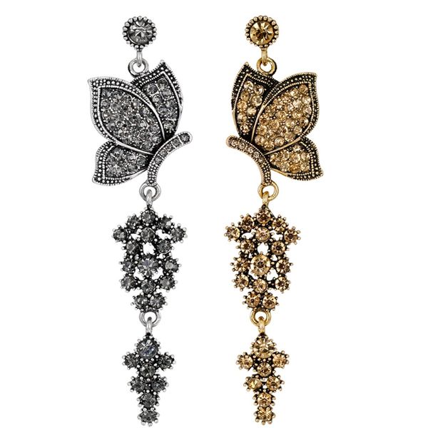vintage zinc alloy elegant butterfly drop earrings black and yellow color personalized animal earrings ethnic, Silver
vintage zinc alloy elegant butterfly drop earrings black and yellow color personalized animal earrings ethnic, Silver