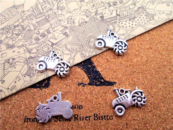 45pcs tractor charms tractor pendants antiqued silver tone 20 x 14 mm, Bronze;silver
45pcs tractor charms tractor pendants antiqued silver tone 20 x 14 mm, Bronze;silver