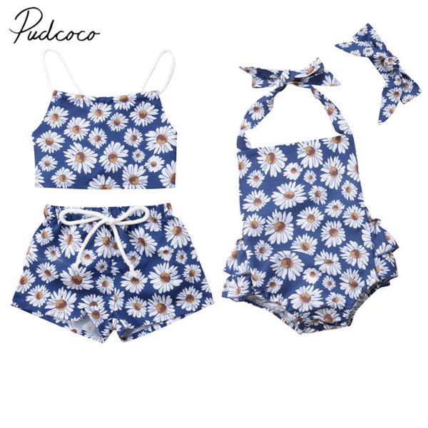 2018 brand new 0-24m summer infant baby girls clothes 2pcs sunflowers daisy print back belt vest +shorts or romper+headband, White
2018 brand new 0-24m summer infant baby girls clothes 2pcs sunflowers daisy print back belt vest +shorts or romper+headband, White