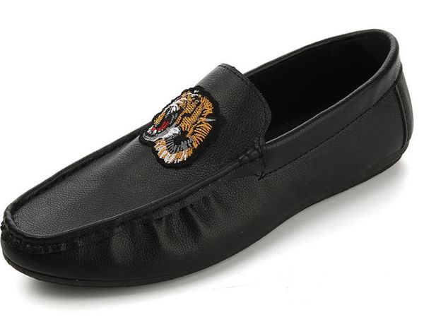 us flat men's shoes men's summer loafers size: leather shoes embroidery driving fashion soft mens moccasins lightweight lazy breat, Black
us flat men's shoes men's summer loafers size: leather shoes embroidery driving fashion soft mens moccasins lightweight lazy breat, Black