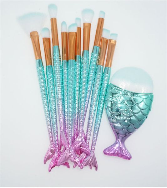 11pcs/lot eye makeup brushes sets mermaid highlighter tech make up brush brocha de maquillaje dhl ing
11pcs/lot eye makeup brushes sets mermaid highlighter tech make up brush brocha de maquillaje dhl ing
