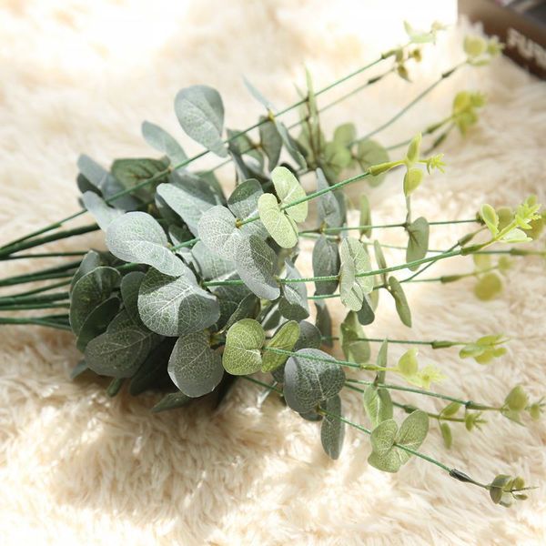 52cm new artificial silver dollar eucalyptus leaf for silk flowers household store dest rustic decoration clover plant
52cm new artificial silver dollar eucalyptus leaf for silk flowers household store dest rustic decoration clover plant