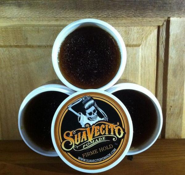 113ml suavecito pomade hair strong style restoring pomade hair gel style tools firme hold big skeleton slicked back hair oil wax mud
113ml suavecito pomade hair strong style restoring pomade hair gel style tools firme hold big skeleton slicked back hair oil wax mud