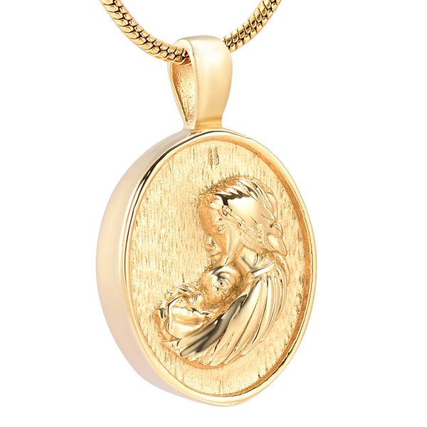 lkj7559 polishing gold stainless steel cremation jewelry family theme mom and baby loss of love memorial urn locket cremation urns, Silver
lkj7559 polishing gold stainless steel cremation jewelry family theme mom and baby loss of love memorial urn locket cremation urns, Silver