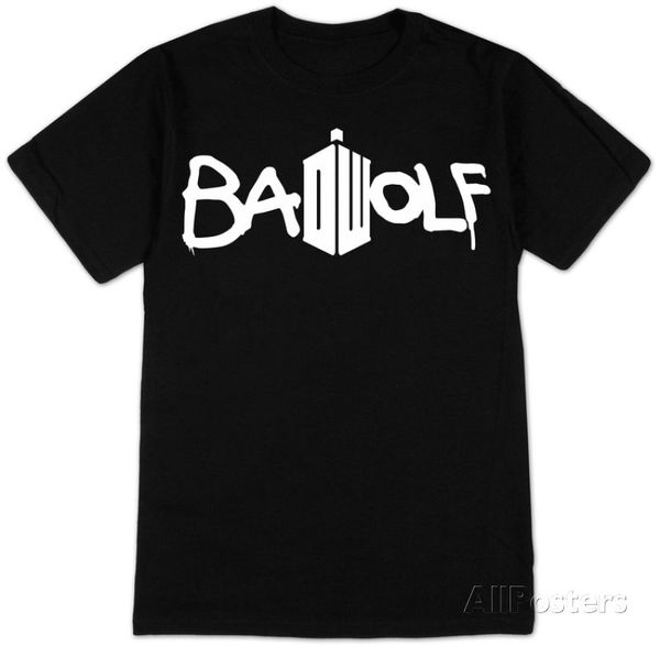 doctor who - bad wolf (black) apparel t-shirt m - black 100% cotton short sleeve o-neck tee men slim fit s-xxxl, White;black
doctor who - bad wolf (black) apparel t-shirt m - black 100% cotton short sleeve o-neck tee men slim fit s-xxxl, White;black