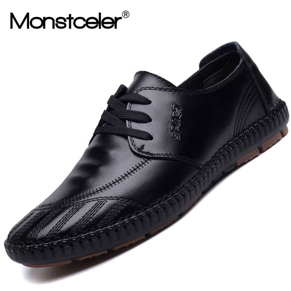 monstceler brand british men's casual driving shoes round toe business han edition breathable soft bottom men leather shoes, Black
monstceler brand british men's casual driving shoes round toe business han edition breathable soft bottom men leather shoes, Black