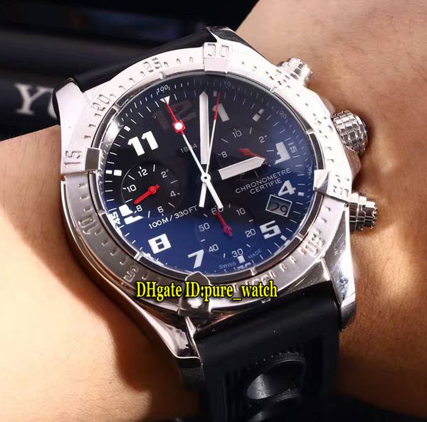 new big 48mm avenger black dial japan quartz chronograph mens watch silver case rotate bezel rubber strap gents new watches, Slivery;brown
new big 48mm avenger black dial japan quartz chronograph mens watch silver case rotate bezel rubber strap gents new watches, Slivery;brown