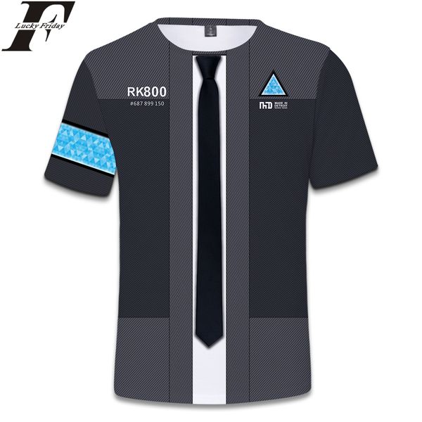 detroit become human 3d short sleeve t-shirt rk800 uniform t-shirt man/women casual t shirt clothtes plus size, White
detroit become human 3d short sleeve t-shirt rk800 uniform t-shirt man/women casual t shirt clothtes plus size, White