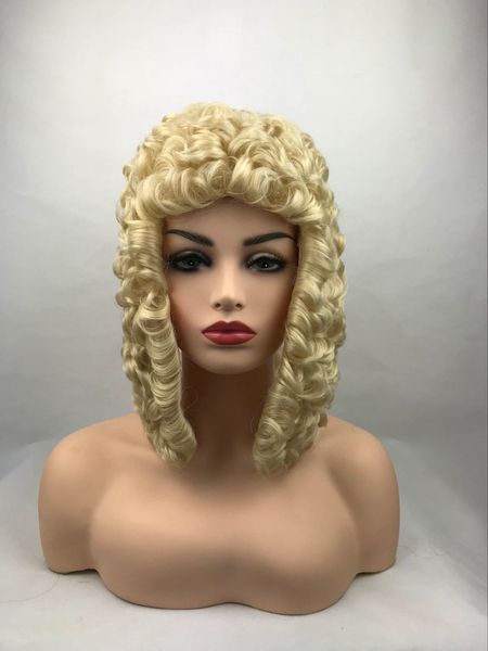 2018 judge barrister court fancy light gold costume cosplay wig + wig cap, Black;brown
2018 judge barrister court fancy light gold costume cosplay wig + wig cap, Black;brown