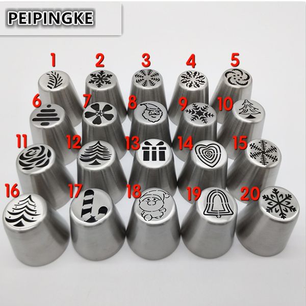 peipingke 1pc 304 stainless steel icing piping nozzle christmas style pastry nozzle set santa claus snow piping tips
peipingke 1pc 304 stainless steel icing piping nozzle christmas style pastry nozzle set santa claus snow piping tips