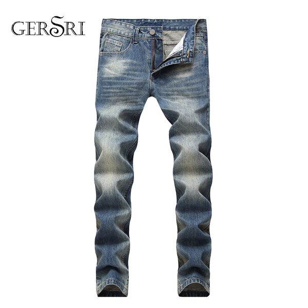 gersri men's casual straight denim style zipper jeans casual fashion denim pants harem pants jogger sweatpants hombres jeans, Blue
gersri men's casual straight denim style zipper jeans casual fashion denim pants harem pants jogger sweatpants hombres jeans, Blue