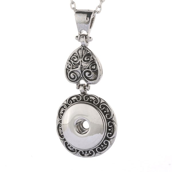 vintage women's flower 18mm snap button pendant necklace jewelry with bead chain statement woman suspension diy jewelry 020407, Silver
vintage women's flower 18mm snap button pendant necklace jewelry with bead chain statement woman suspension diy jewelry 020407, Silver