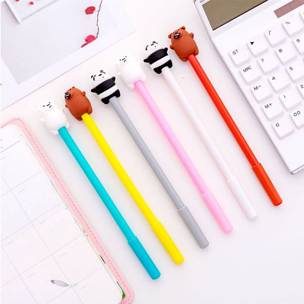 36 pcs/lot panda gel pen for writing cute bear 0.38 mm black ink signature pens stationery gift school supplies papelaria
36 pcs/lot panda gel pen for writing cute bear 0.38 mm black ink signature pens stationery gift school supplies papelaria