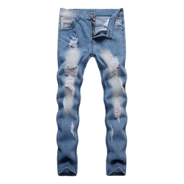 018 new men de ign ripped blue denim trou er hole de troyed tyle lim biker jean male per onality pant
018 new men de ign ripped blue denim trou er hole de troyed tyle lim biker jean male per onality pant