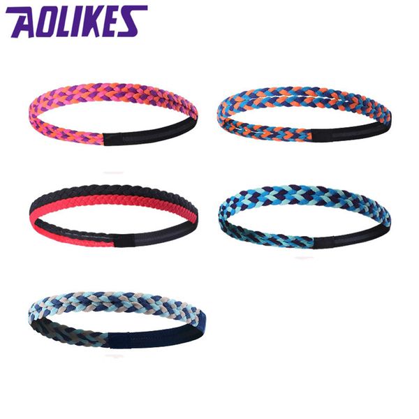 1pcs weave sweatbands elastic yoga headband men women sports gym sweat bands silicone anti-slip hair band multicolor
1pcs weave sweatbands elastic yoga headband men women sports gym sweat bands silicone anti-slip hair band multicolor