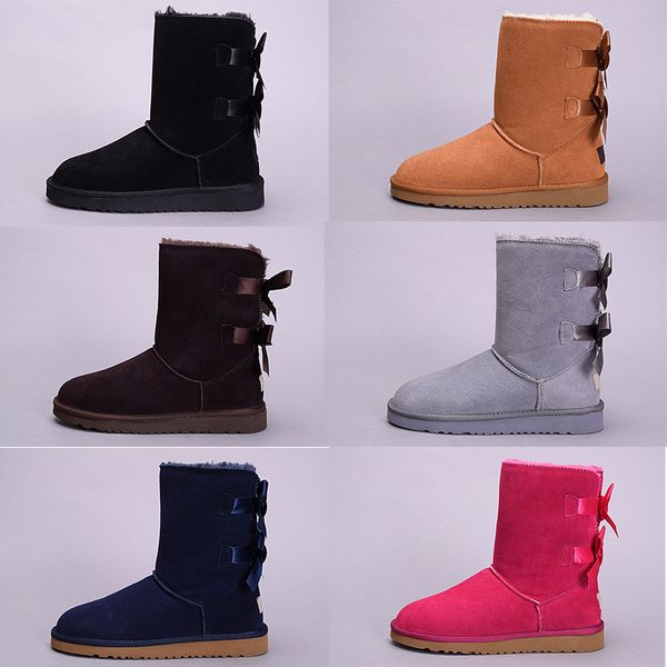 2018 new wgg bowtie women's australia classic knee boots black grey chestnut coffee navy blue red women girl winter boot us5-10
2018 new wgg bowtie women's australia classic knee boots black grey chestnut coffee navy blue red women girl winter boot us5-10