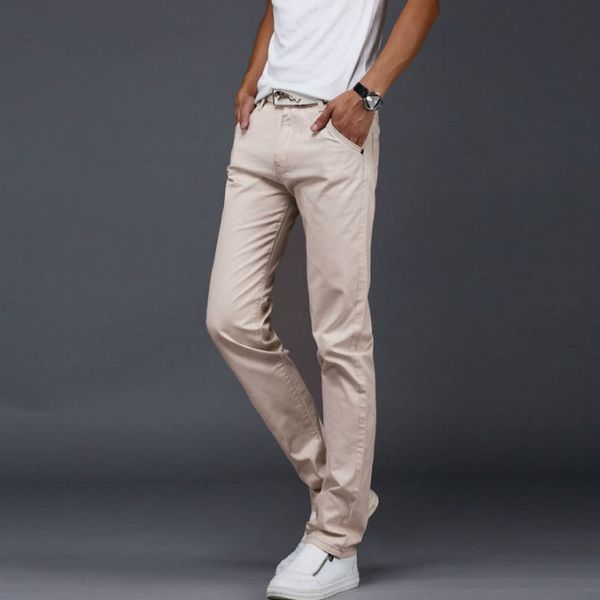2018 new summer casual men pants cotton slim pant straight trousers fashion business solid khaki black pants men
2018 new summer casual men pants cotton slim pant straight trousers fashion business solid khaki black pants men