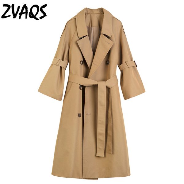 zavqs windbreaker female spring horn sleeve long slim trench coat three-quarter sleeve coat double breasted khaki overcoat jf247, Tan;black
zavqs windbreaker female spring horn sleeve long slim trench coat three-quarter sleeve coat double breasted khaki overcoat jf247, Tan;black