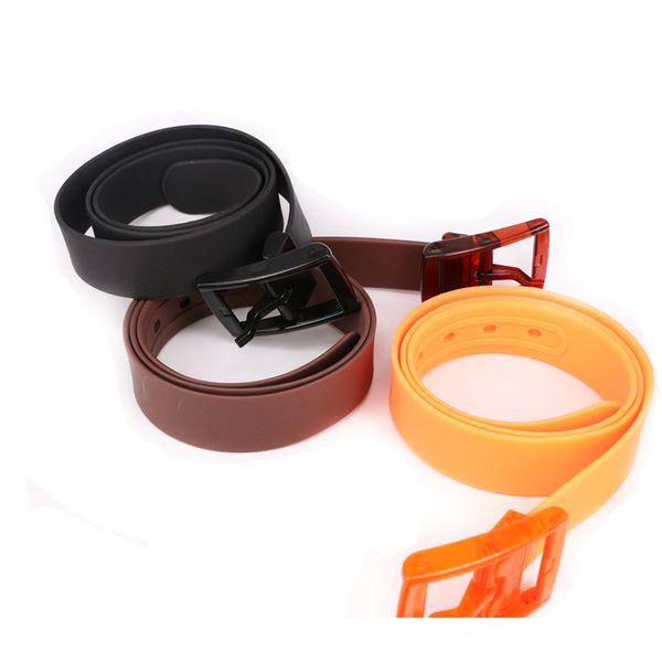 multi color ceinture cummerbund smooth buckle waist belt strap silicone belt casual belts waistband accessories, Black;brown
multi color ceinture cummerbund smooth buckle waist belt strap silicone belt casual belts waistband accessories, Black;brown