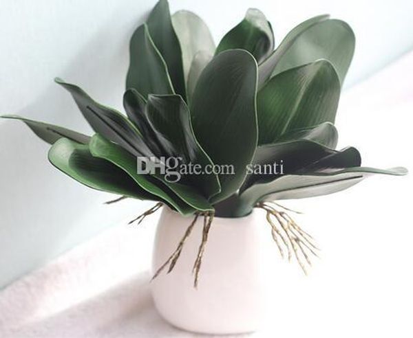new pu artificial green butterfly orchid leaf plastic flower leaf home wedding party decoration
new pu artificial green butterfly orchid leaf plastic flower leaf home wedding party decoration