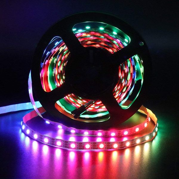 led strips, ws2812b smart rgb pixel strip lights black/white pcb 30 leds/m ws2812 ic individually addressable tape ribbon lighting dc5v
led strips, ws2812b smart rgb pixel strip lights black/white pcb 30 leds/m ws2812 ic individually addressable tape ribbon lighting dc5v