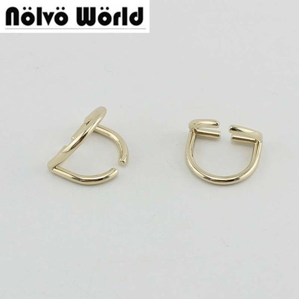 30pcs 19x15mm light gold color double d rings buckle for bags handbags handle metals, Black
30pcs 19x15mm light gold color double d rings buckle for bags handbags handle metals, Black