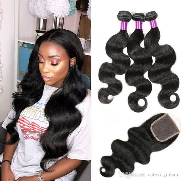 wholesale factory direct outlet for vendors body wave virgin hair with lace closure peruvian human hair weave bundles with lace closure, Black;brown
wholesale factory direct outlet for vendors body wave virgin hair with lace closure peruvian human hair weave bundles with lace closure, Black;brown