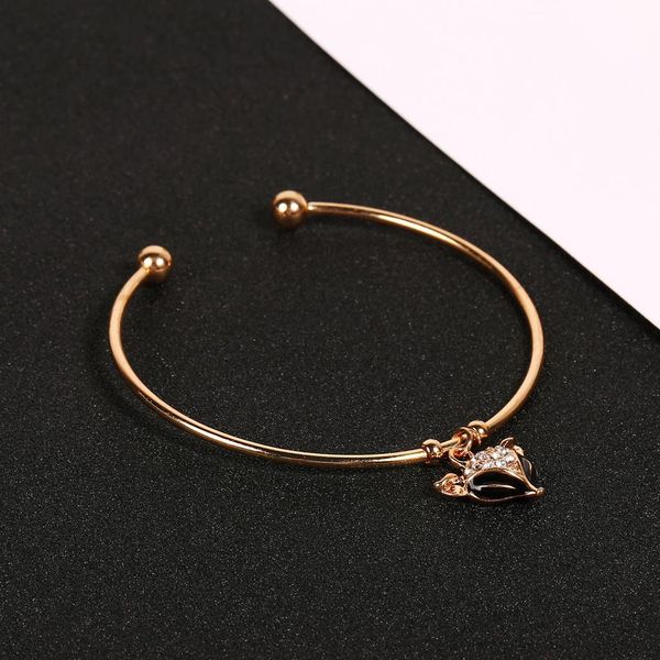 1inch open 7 pendant bracelet adjustable bangle casual head design women 18cm foxy gold thin adjustable rhinestone, Black
1inch open 7 pendant bracelet adjustable bangle casual head design women 18cm foxy gold thin adjustable rhinestone, Black