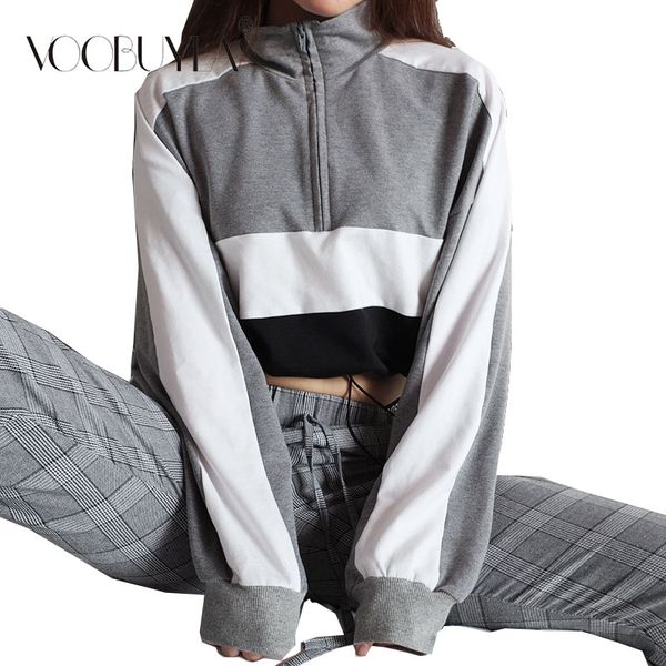 voobuyla women sport jacket zipper running jackets long sleeve yoga shirts outdoor fitness gym workout cropped sportswear, Black;red
voobuyla women sport jacket zipper running jackets long sleeve yoga shirts outdoor fitness gym workout cropped sportswear, Black;red