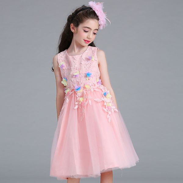 girls dress embroidered princess dress flower fairy children's wedding dress piano costume, Red;yellow
girls dress embroidered princess dress flower fairy children's wedding dress piano costume, Red;yellow
