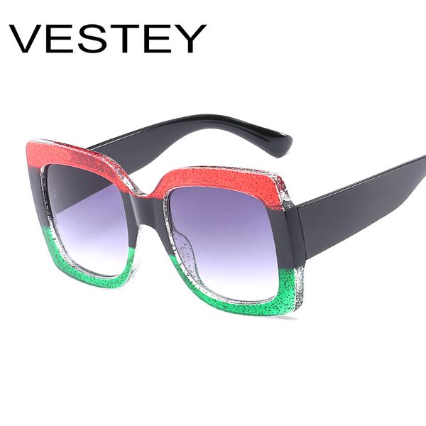 vestey square sunglasses women vintage oversized sun glasses luxury 2018 brand designer ladies eyewear uv400, White;black
vestey square sunglasses women vintage oversized sun glasses luxury 2018 brand designer ladies eyewear uv400, White;black