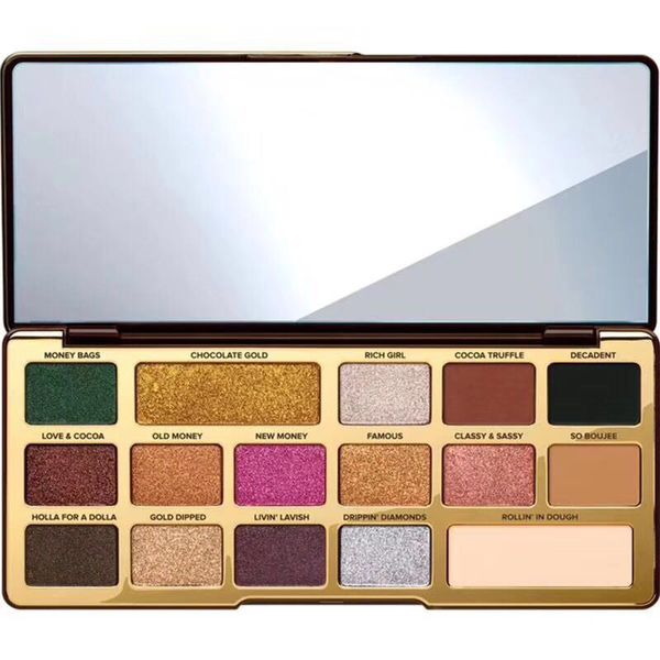 new arriva famous brand for faced chocolate gold bar metallic matte 16 colors eyeshadow palette limited edition ing
new arriva famous brand for faced chocolate gold bar metallic matte 16 colors eyeshadow palette limited edition ing