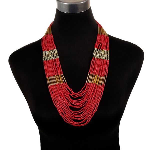 bohemia ethnic necklace & pendant multi layer beads jewelry vintage statement long necklace women handmade jewelry gift xl0003, Silver 
bohemia ethnic necklace & pendant multi layer beads jewelry vintage statement long necklace women handmade jewelry gift xl0003, Silver